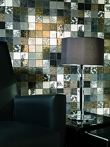 Emphasis Ceramic Mosaic Tiles produced by Dune Ceramica, Style patchwork, 